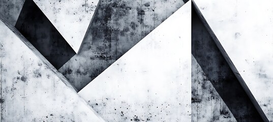 Abstract gray geometric background with triangle shape for and graphic resource empty template ideal for personalized use