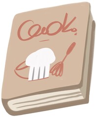 Obraz premium restaurant menu design book with a book