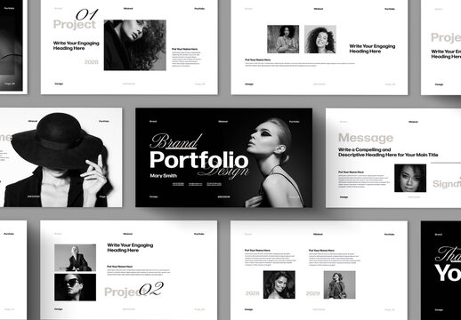 Brand Portfolio Presentation Design