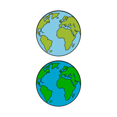 Earth Vector Illustration