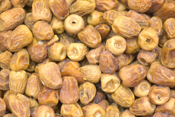 Delicious dates background for healthy eating concept