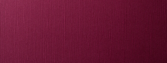 布地風の質感のある、赤紫色の紙の背景テクスチャー