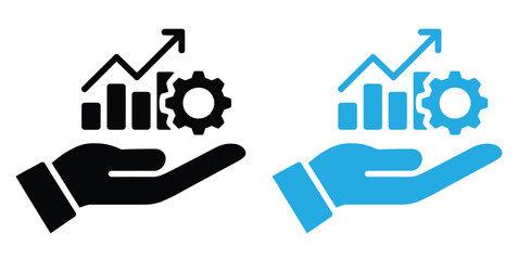 Boost your business with strategic planning and growth icon,Statistic icon. 3d financial analysis stats icon. Growing graph. Business chart symbol. Growths chart collection. Progress bar. Bar diagram.