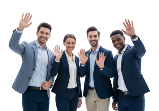 business team celebrating success - Powered by Adobe