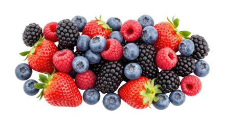Fresh Mixed Berries Assortment for Healthy Eating 1.