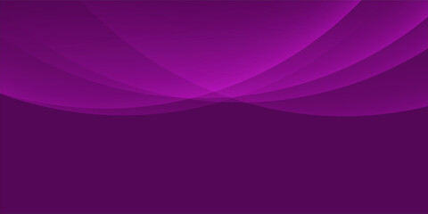 curve and wave gradient purple color abstract background