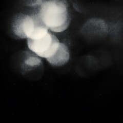 Dark Bokeh Light Abstract Background