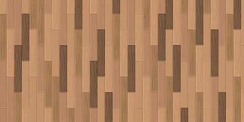 Realistic oak plank floor texture with straight wooden layout offering a clean interior background for vector design room visuals and natural timber material use in modern decor