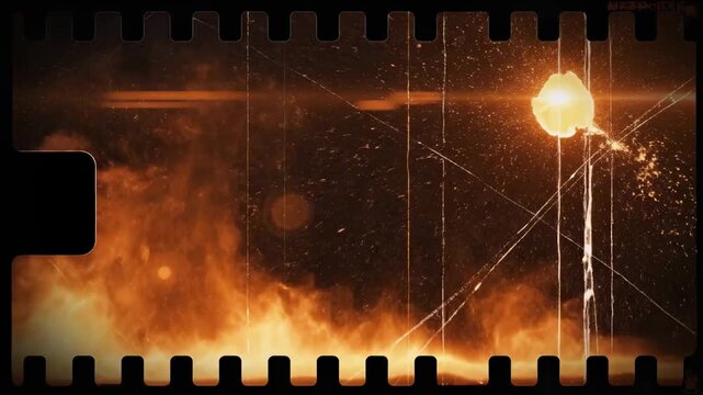 A Daring Escape: The Journey of Survival Amidst Flames and Darkness in a Gripping Cinematic Adventure