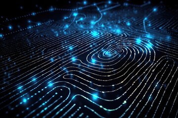 biometric finger print tech security scanner