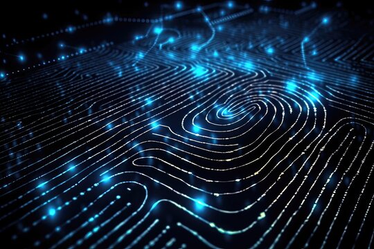 biometric finger print tech security scanner