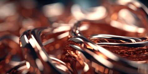 abstract and premium rose gold texture wallpaper design