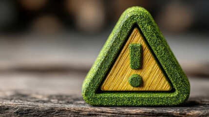 Eco return notice icon concept alerting customers for eco-friendly return processes and sustainable purchasing practices