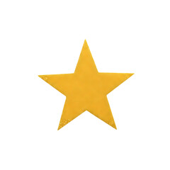 Obraz premium Shiny golden star for awards and holiday design