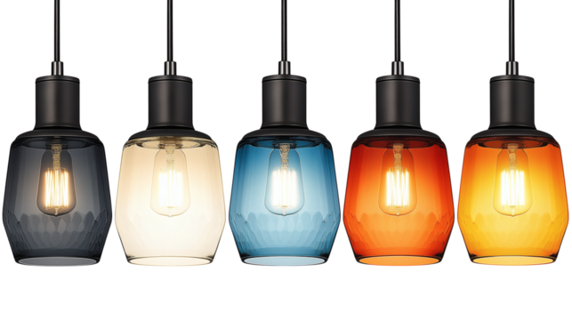 Gradient Pendant Lights