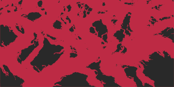 Abstract vector illustration of grunge red fire and black paint texture pattern design for holiday decoration. abstract red texture evoking chaos and raw energy. Black and red background. horror, card