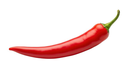 Chili pepper isolated on transparent background