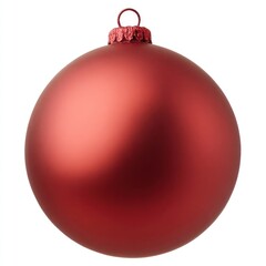 Elegant red Christmas ornament