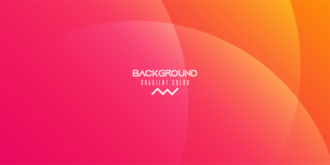 Abstract red ang orange fluid shape modern background with copy space. vector illustration,