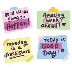 Reminder its OK to Make Mistakes Sticker Hand Drawn