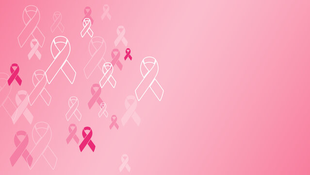 World cancer day seamless pattern background. World cancer day pink ribbons symbolize breast cancer awareness and hope suitable for health campaigns, social media, and educational materials.