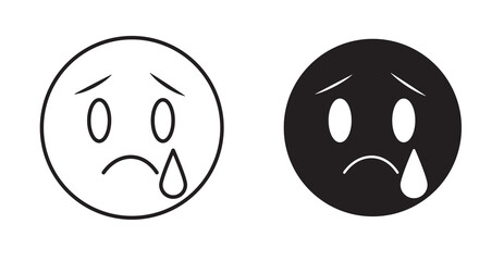 he crying face emoji is also useful to convey a sense of quiet despair, disappointment, malaise, and general sadness