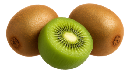 Persimmon halves revealing the star pattern of seeds inside, displayed on a slate platter.