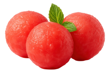 Cauliflower wings in a sauce-coated, crescent-shaped arrangement