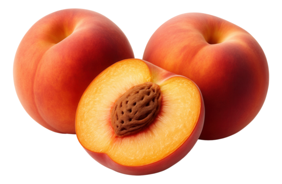 Peach cobbler bar with a crumbly topping, individually wrapped in wax paper.