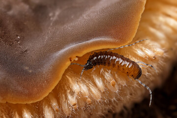The Hidden Beauty of Soil Ecosystems: Millipedes and Fungi as Symbols of Life and Renewal
