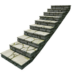 Ascend to new heights with this ancient stone staircase