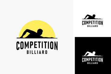 Billiard logo symbol icon design