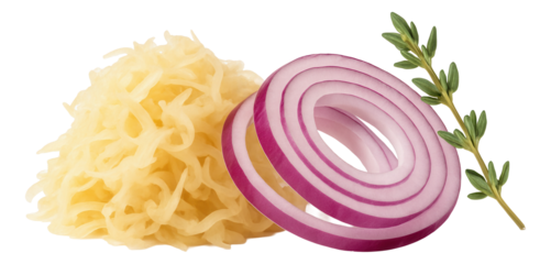 Corned beef slices stacked on rye bread with a visible layer of mustard, arranged on a square slate board