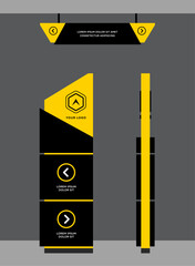 Exterior and interior signage concept corporate identity