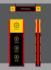 Exterior and interior signage concept corporate identity