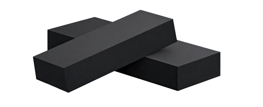 Dark gray rectangular blocks stacked