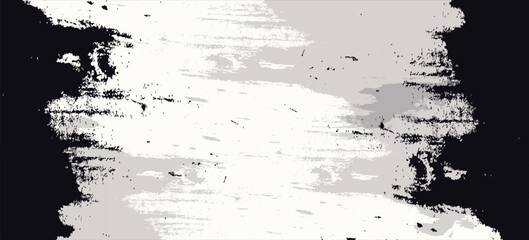 Fototapeta premium Dark Ink Splash and Brush Stroke Grunge Abstract Background