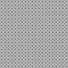 Fototapeta premium Circle wave, concentric minimal, abstract black white, geometric tiling seamless pattern vector illustration, optical motif modern background.