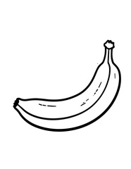 sketch of banana