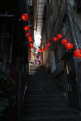 台湾　九份の賢崎路