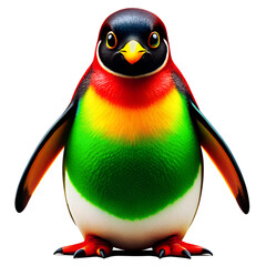 Adorable Penguin Illustration Isolated on Transparent Background