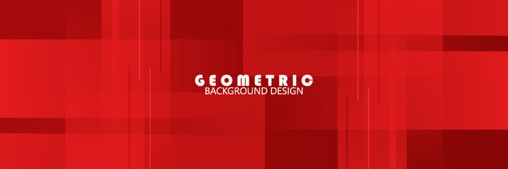Banner background abstract, colorful, red gradations, slash abstract, memphis. suit for media in eps10.
