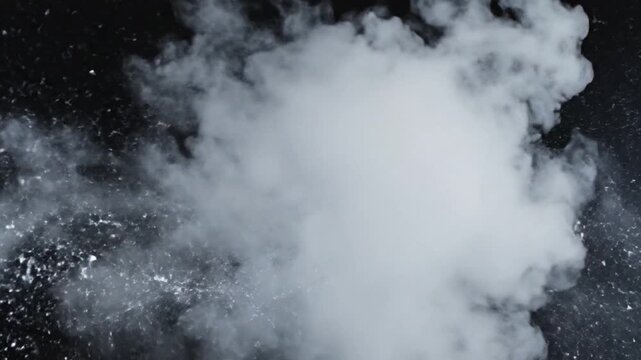 &ldquo;White Smoke Rising &ndash; Nature&rsquo;s Veil&rdquo;