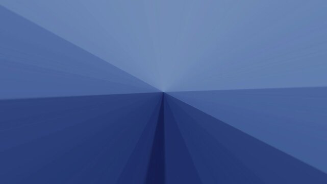 Dark blue gradient triangular shaped animation background 