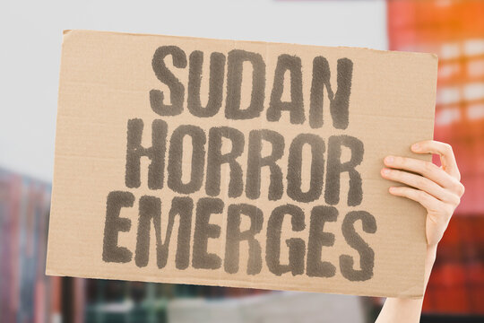 "Sudan Horror Emerges" Tales reveal atrocities in region after militia seizure. DARFUR. SUDAN. HUMANITARIAN. CRISIS. IRC.