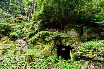 日本の世界遺産の石見銀山