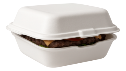 Striped navy and white nautical-themed napkin, rolled and secured with a rope ring for seaside picnics