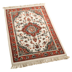 Exquisite Oriental Rug: A beautifully patterned Oriental rug with intricate floral motifs and a rich color palette, embodying timeless elegance.