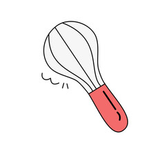 Whisk Illustration: Kitchen Tool, Cooking Utensil