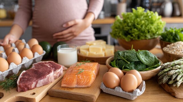 In pregnancy, increased folic acid, iron, calcium, and protein intake is crucial for a healthy mom and a baby&rsquo;s strong start in life.
